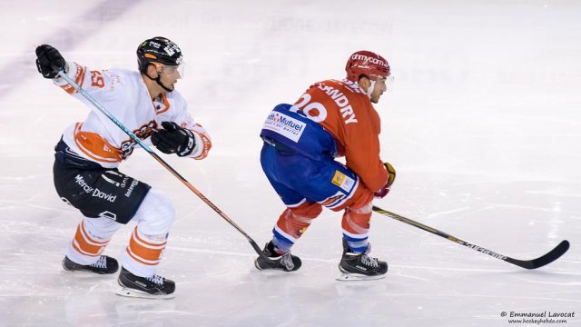Photo hockey match Lyon - Epinal  le 19/09/2015