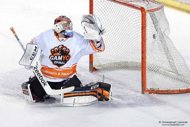 Photo hockey match Lyon - Epinal  le 19/09/2015