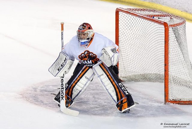 Photo hockey match Lyon - Epinal  le 19/09/2015