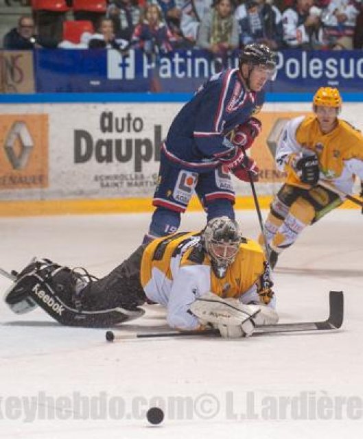 Photo hockey match Grenoble  - Strasbourg  le 19/09/2015