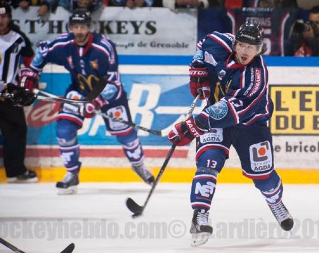 Photo hockey match Grenoble  - Strasbourg  le 19/09/2015