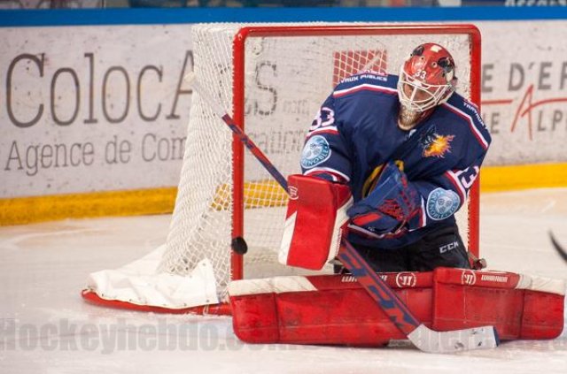 Photo hockey match Grenoble  - Strasbourg  le 19/09/2015