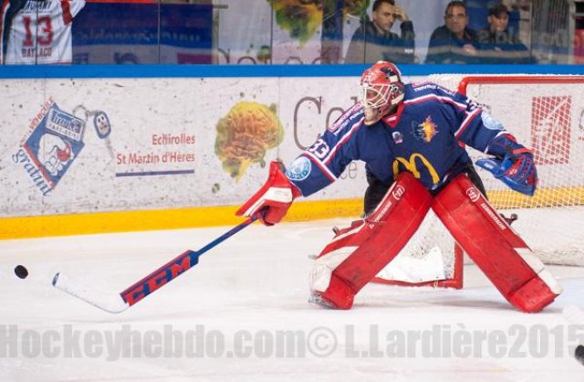 Photo hockey match Grenoble  - Strasbourg  le 19/09/2015