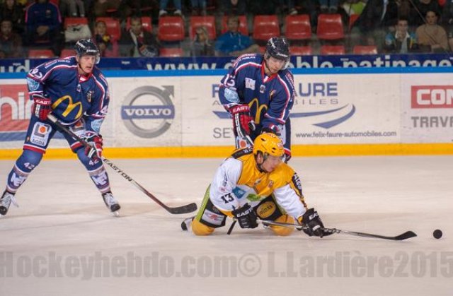 Photo hockey match Grenoble  - Strasbourg  le 19/09/2015