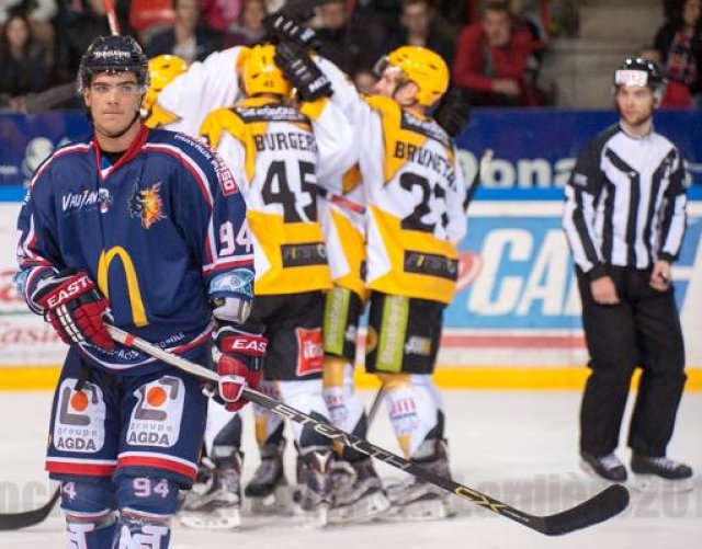 Photo hockey match Grenoble  - Strasbourg  le 19/09/2015