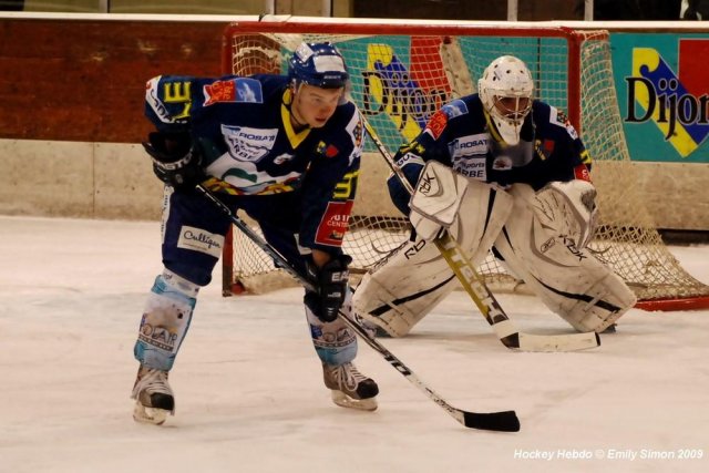 Photo hockey match Dijon  - Mont-Blanc le 13/01/2009