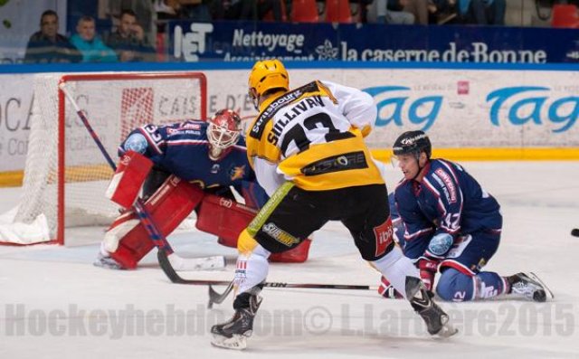 Photo hockey match Grenoble  - Strasbourg  le 19/09/2015