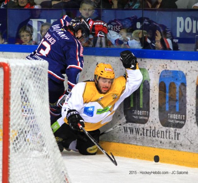 Photo hockey match Grenoble  - Strasbourg  le 19/09/2015