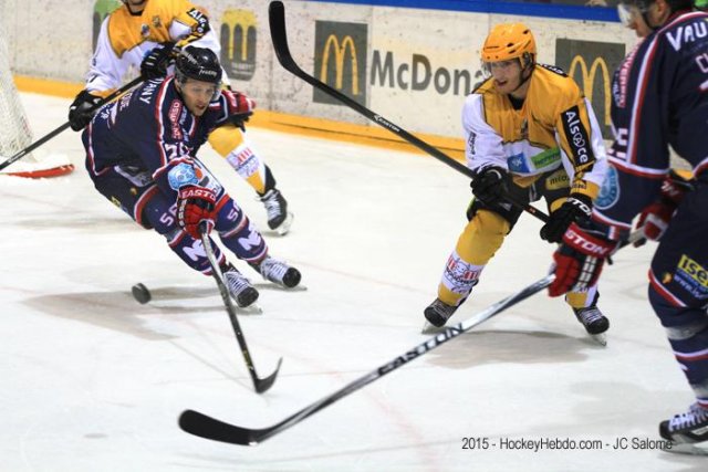Photo hockey match Grenoble  - Strasbourg  le 19/09/2015