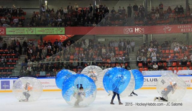 Photo hockey match Grenoble  - Strasbourg  le 19/09/2015