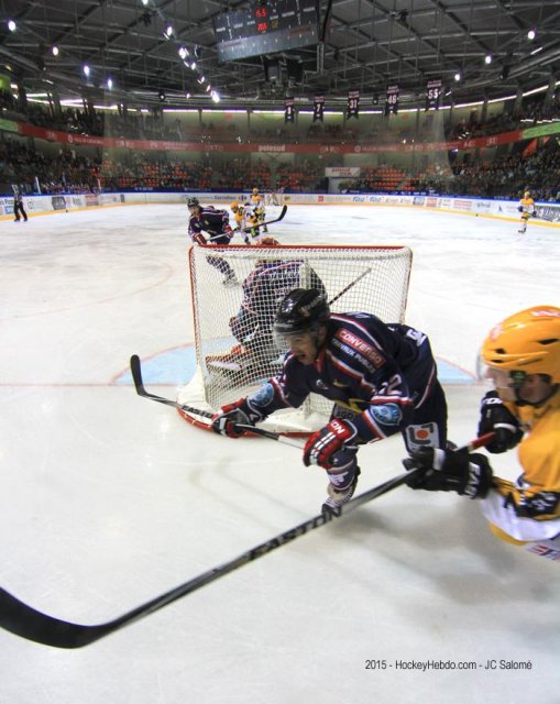 Photo hockey match Grenoble  - Strasbourg  le 19/09/2015