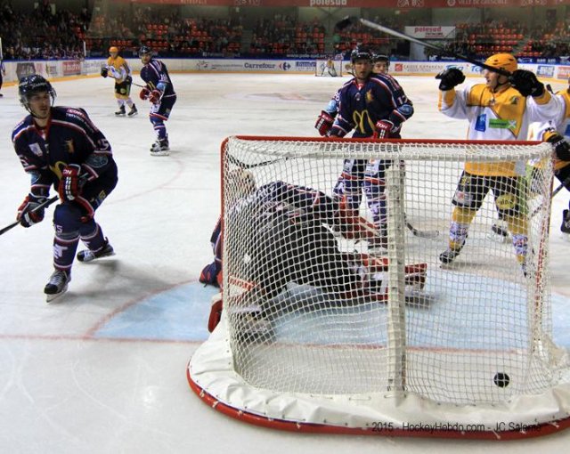 Photo hockey match Grenoble  - Strasbourg  le 19/09/2015