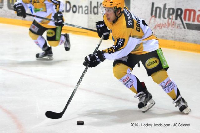 Photo hockey match Grenoble  - Strasbourg  le 19/09/2015