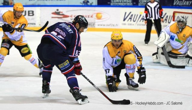 Photo hockey match Grenoble  - Strasbourg  le 19/09/2015