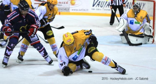 Photo hockey match Grenoble  - Strasbourg  le 19/09/2015