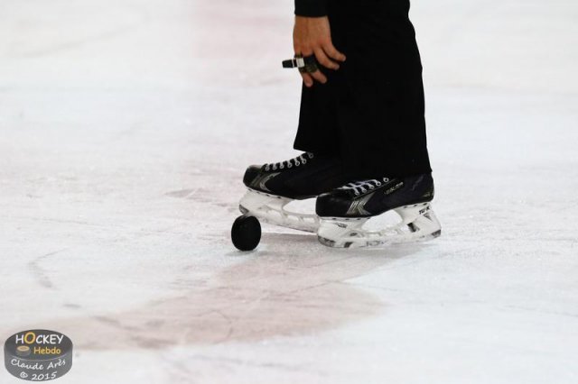 Photo hockey match Chamonix  - Dijon  le 19/09/2015