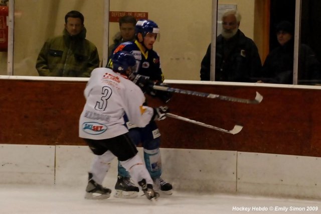 Photo hockey match Dijon  - Mont-Blanc le 13/01/2009