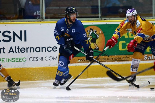 Photo hockey match Chamonix  - Dijon  le 19/09/2015
