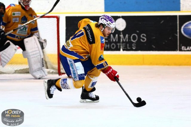 Photo hockey match Chamonix  - Dijon  le 19/09/2015