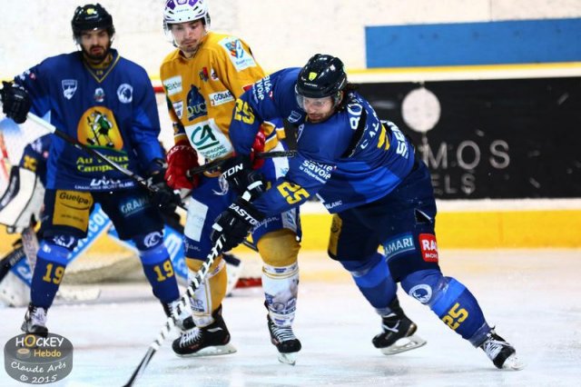 Photo hockey match Chamonix  - Dijon  le 19/09/2015