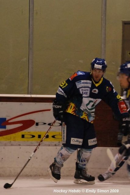 Photo hockey match Dijon  - Mont-Blanc le 13/01/2009