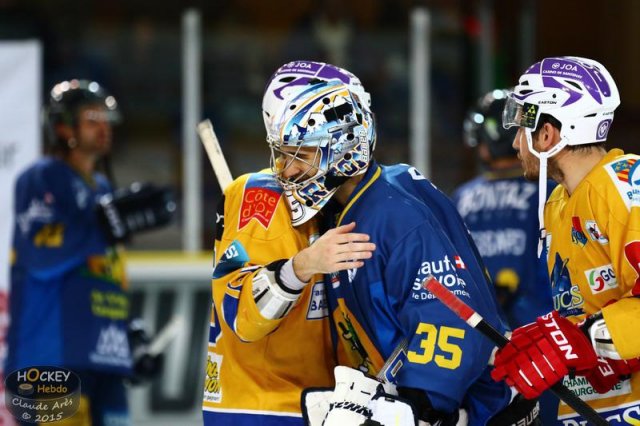 Photo hockey match Chamonix  - Dijon  le 19/09/2015