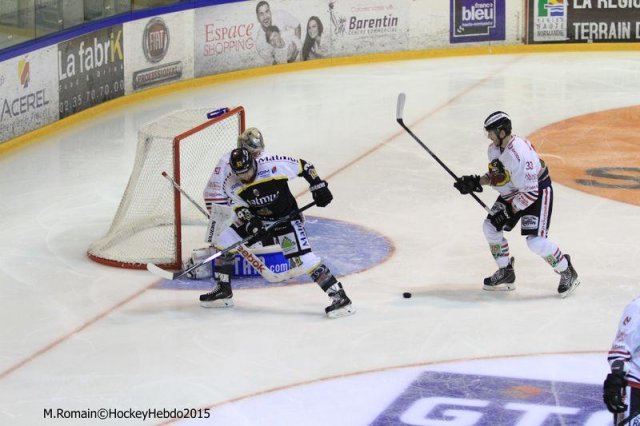 Photo hockey match Rouen - Morzine-Avoriaz le 19/09/2015