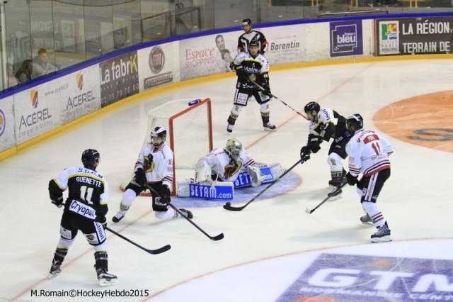 Photo hockey match Rouen - Morzine-Avoriaz le 19/09/2015