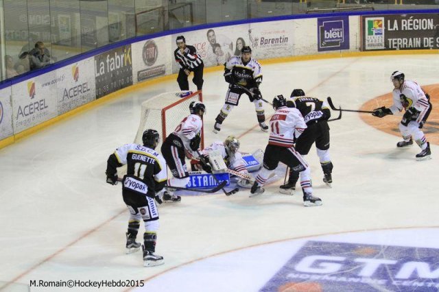 Photo hockey match Rouen - Morzine-Avoriaz le 19/09/2015