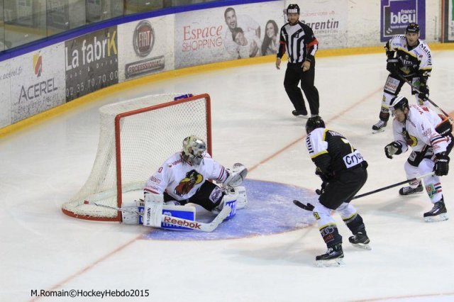 Photo hockey match Rouen - Morzine-Avoriaz le 19/09/2015