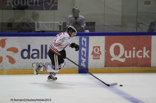 Photo hockey match Rouen - Morzine-Avoriaz le 19/09/2015