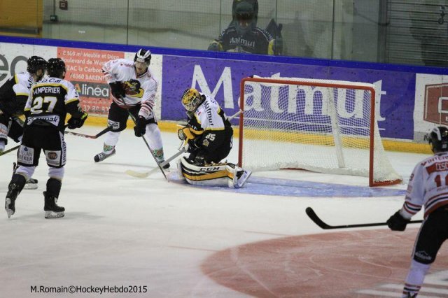 Photo hockey match Rouen - Morzine-Avoriaz le 19/09/2015
