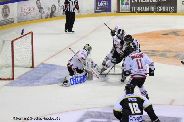 Photo hockey match Rouen - Morzine-Avoriaz le 19/09/2015