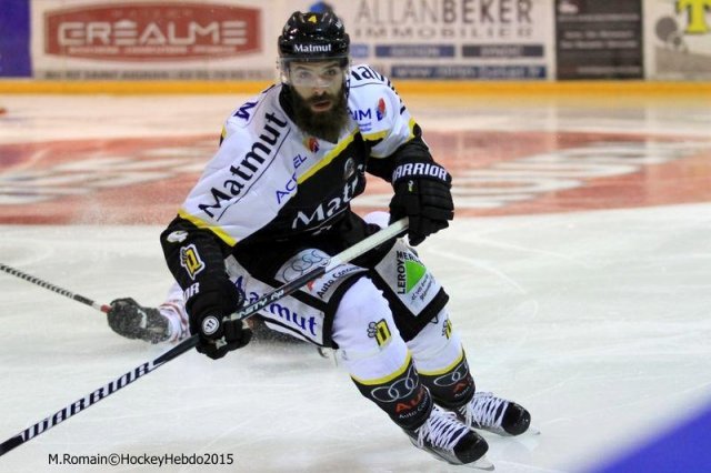 Photo hockey match Rouen - Morzine-Avoriaz le 19/09/2015