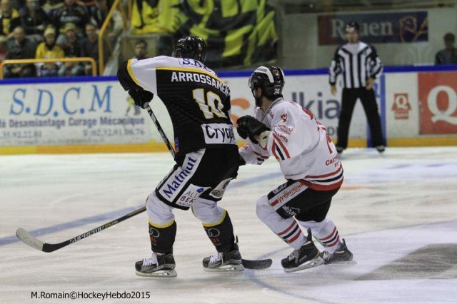 Photo hockey match Rouen - Morzine-Avoriaz le 19/09/2015