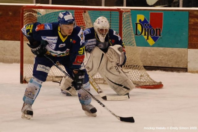 Photo hockey match Dijon  - Mont-Blanc le 13/01/2009