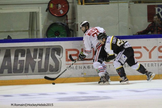 Photo hockey match Rouen - Morzine-Avoriaz le 19/09/2015