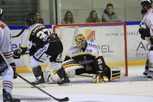Photo hockey match Rouen - Morzine-Avoriaz le 19/09/2015