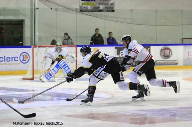 Photo hockey match Rouen - Morzine-Avoriaz le 19/09/2015