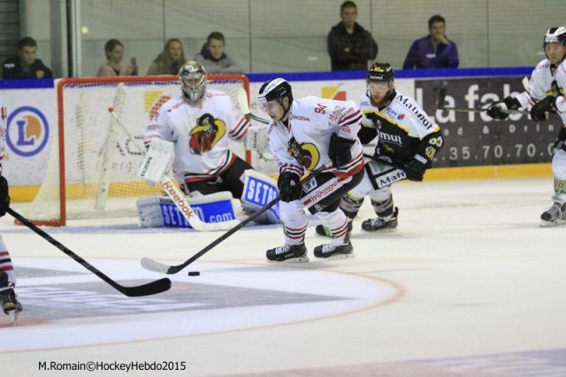 Photo hockey match Rouen - Morzine-Avoriaz le 19/09/2015