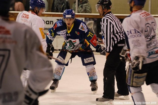 Photo hockey match Dijon  - Mont-Blanc le 13/01/2009