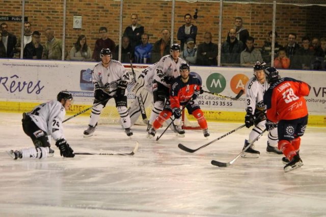 Photo hockey match Angers  - Brest  le 19/09/2015