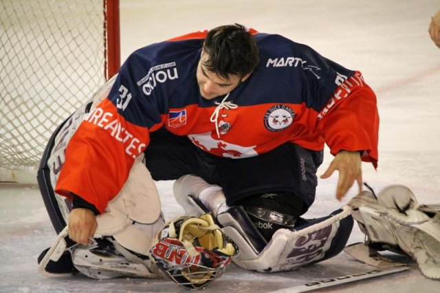 Photo hockey match Angers  - Brest  le 19/09/2015