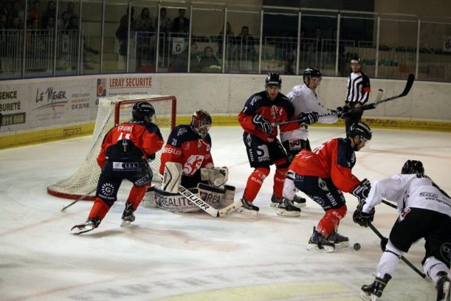 Photo hockey match Angers  - Brest  le 19/09/2015