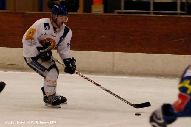 Photo hockey match Dijon  - Mont-Blanc le 13/01/2009