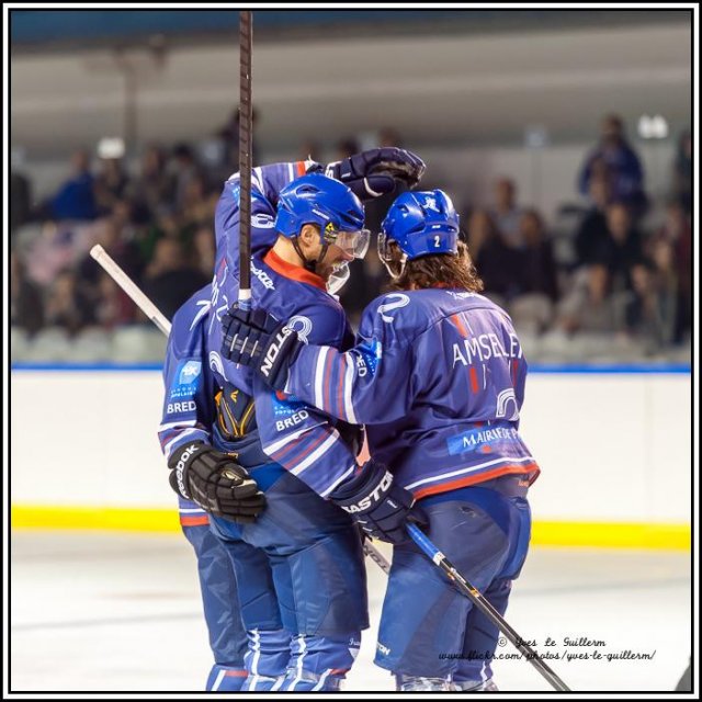 Photo hockey match Paris (FV) - Roanne le 19/09/2015