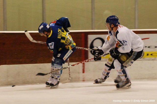 Photo hockey match Dijon  - Mont-Blanc le 13/01/2009