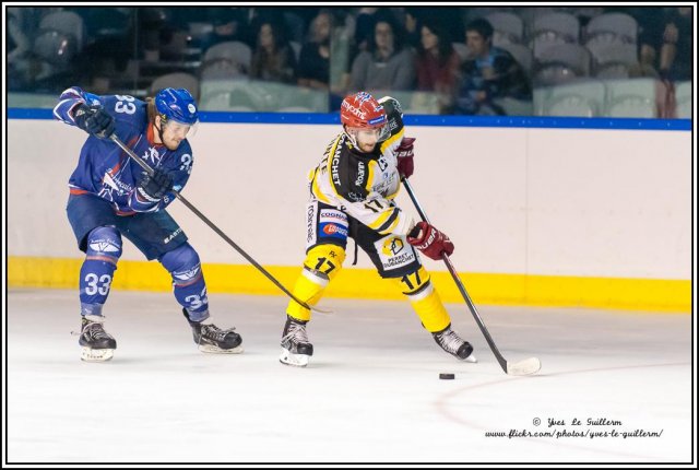 Photo hockey match Paris (FV) - Roanne le 19/09/2015