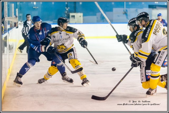 Photo hockey match Paris (FV) - Roanne le 19/09/2015