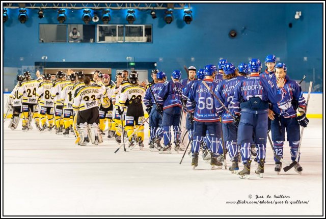 Photo hockey match Paris (FV) - Roanne le 19/09/2015